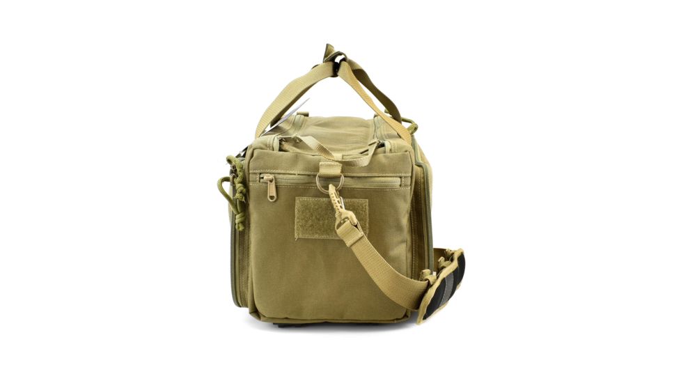 Maxpedition Compact Range Bag w/ Removable Shoulder Strap &amp; Ammo Tote, Khaki 0621K