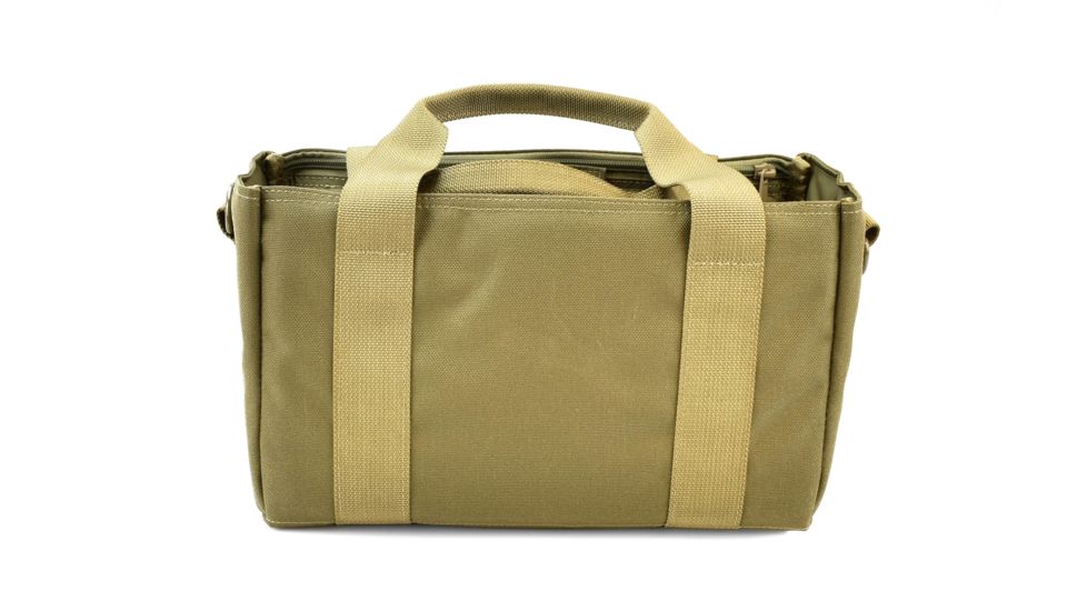 Maxpedition Compact Range Bag w/ Removable Shoulder Strap &amp; Ammo Tote, Khaki 0621K