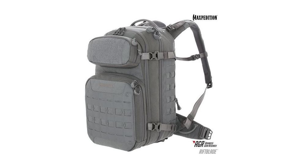 Maxpedition Enabled Backpack 30L, Riftblade CCW, Gray, 11 L x 11 W x 19 H in, RBDGRY