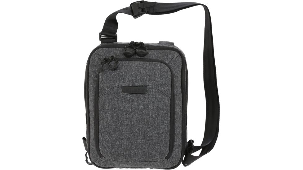 Maxpedition Entity Tech Sling Bag, Charcoal, Small, 7 Liters, NTTSLTSCH