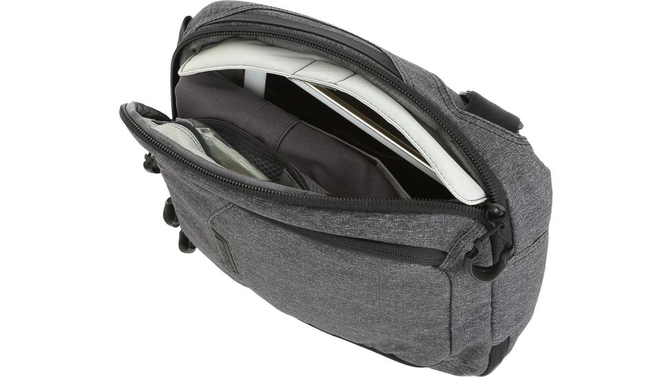 Maxpedition Entity Tech Sling Bag, Charcoal, Small, 7 Liters, NTTSLTSCH