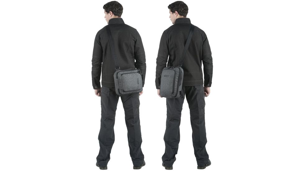 Maxpedition Entity Tech Sling Bag, Charcoal, Small, 7 Liters, NTTSLTSCH