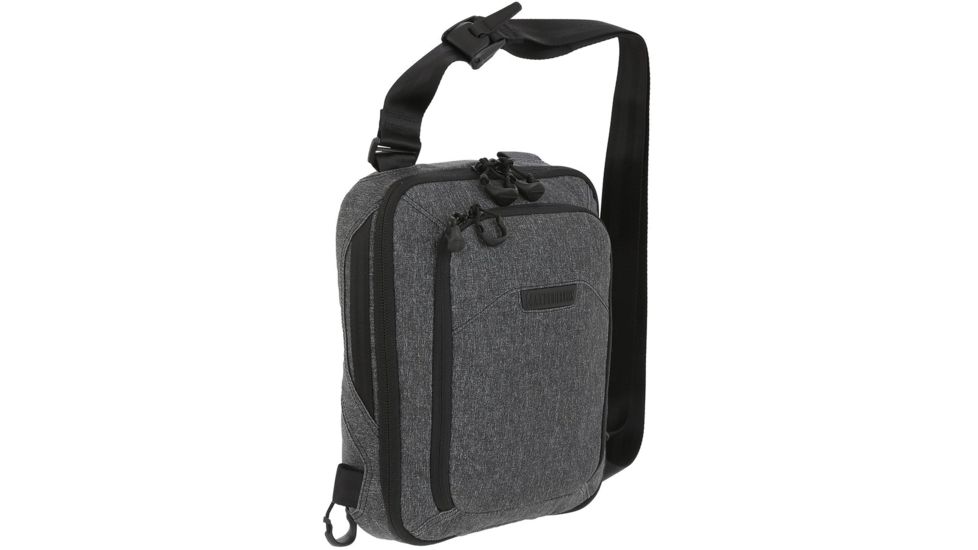 Maxpedition Entity Tech Sling Bag, Charcoal, Small, 7 Liters, NTTSLTSCH