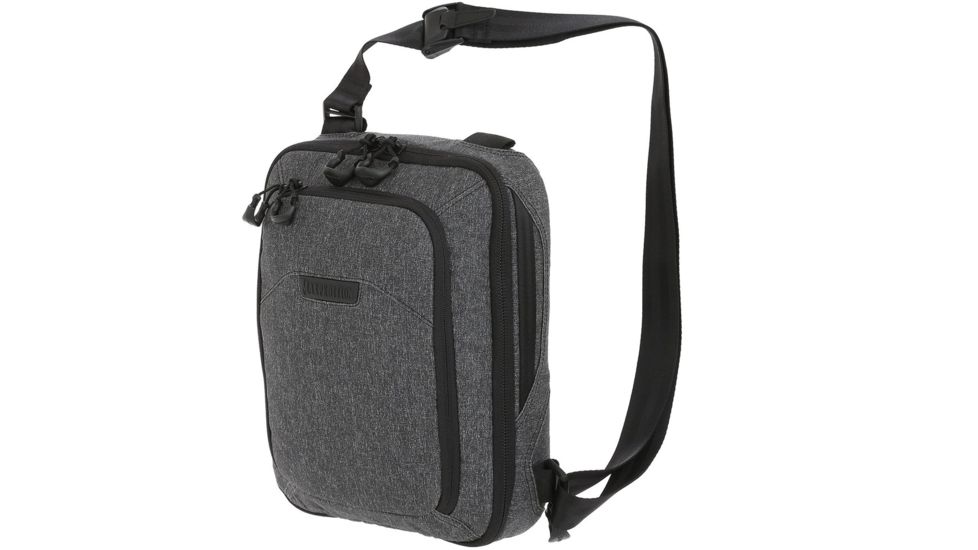 Maxpedition Entity Tech Sling Bag, Charcoal, Small, 7 Liters, NTTSLTSCH