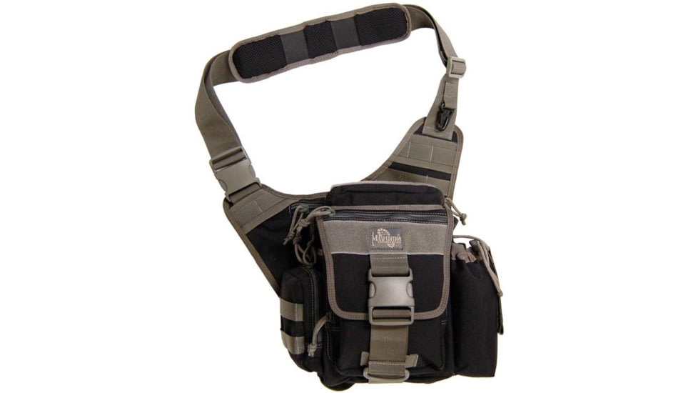 Maxpedition Jumbo S-Type Versipack - Black - Foliage 0413BF