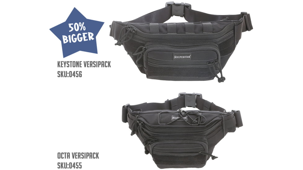 Maxpedition Keystone Versipack - Black - 0456B