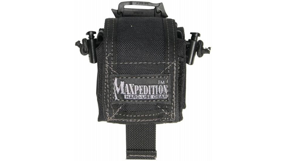 Maxpedition Mini RollyPoly Small Folding Utility Pouch - Black 0207B