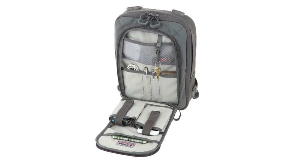 Maxpedition Mini Valence Tech Sling Pack w/11 in. Laptop/Tablet Compartment, 7L, Gray MVLGRY