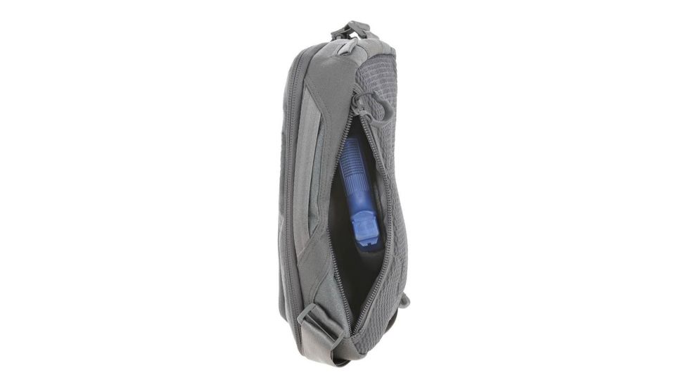Maxpedition Mini Valence Tech Sling Pack w/11 in. Laptop/Tablet Compartment, 7L, Gray MVLGRY