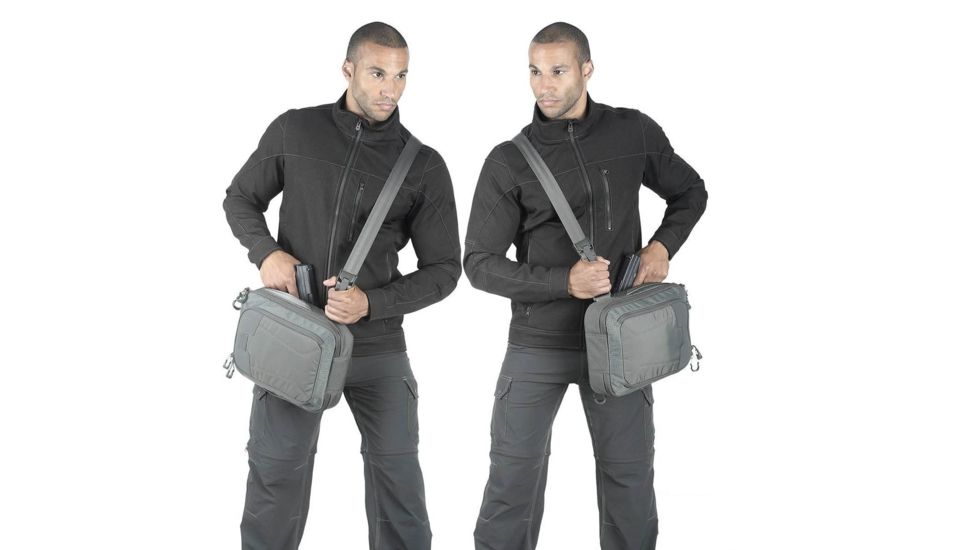 Maxpedition Mini Valence Tech Sling Pack w/11 in. Laptop/Tablet Compartment, 7L, Gray MVLGRY