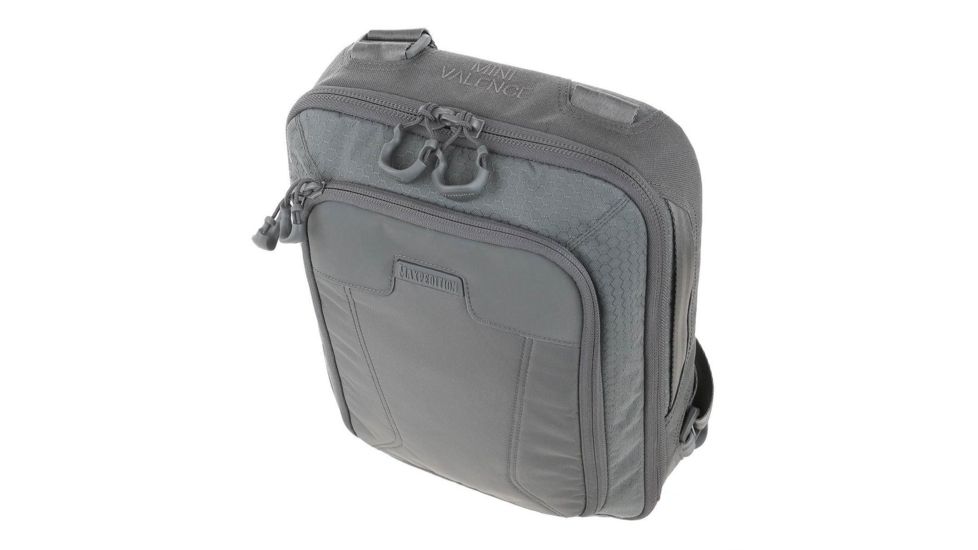 Maxpedition Mini Valence Tech Sling Pack w/11 in. Laptop/Tablet Compartment, 7L, Gray MVLGRY