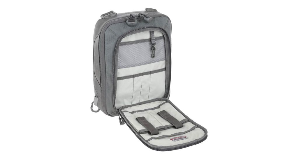 Maxpedition Mini Valence Tech Sling Pack w/11 in. Laptop/Tablet Compartment, 7L, Gray MVLGRY