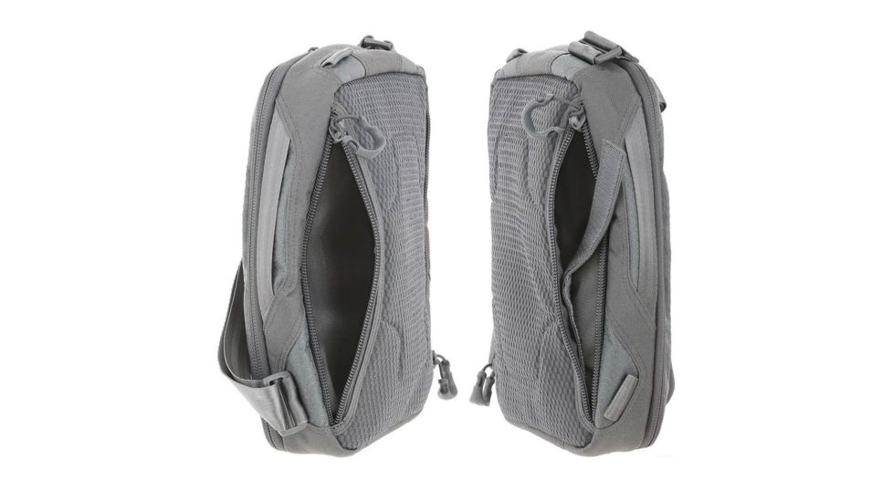 Maxpedition Mini Valence Tech Sling Pack w/11 in. Laptop/Tablet Compartment, 7L, Gray MVLGRY