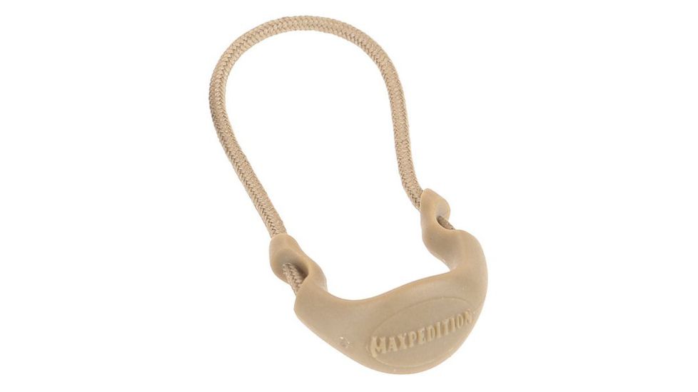 Maxpedition PZS Positive Grip Small Zipper Pull, Tan, PZSTAN