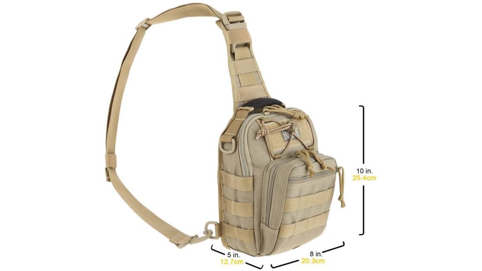 Maxpedition Remora Gearslinger Bag - Khaki 0419K