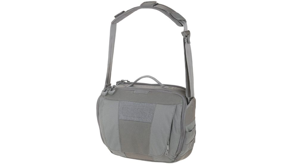 Maxpedition SKYRIDGE Tech Messenger Bag, Gray, SKRGRY