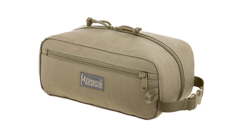 Maxpedition UPSHOT Tactical Shower Bag, Khaki, Khaki 1816K