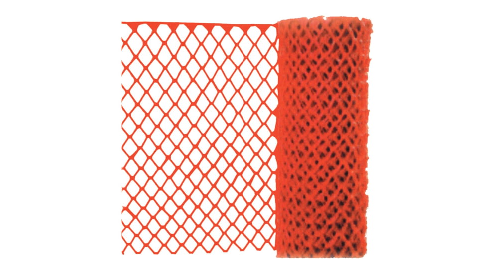 MCR Safety 24 pound Safety Fencing, 4 ft x 100 ft, Diamond Openings, Orange, One Size, SF101D