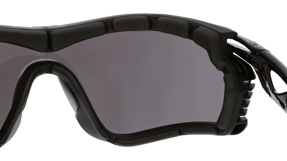 MCR Safety Checklite CL5 Series Safety Glasses, UV-AF Anti-Fog Lens, Removable Closed Cell Foam Gasket, Earplug Retaining Technology, Temples Hold Earplug Cord in Place, Gray, One Size, CL512AF