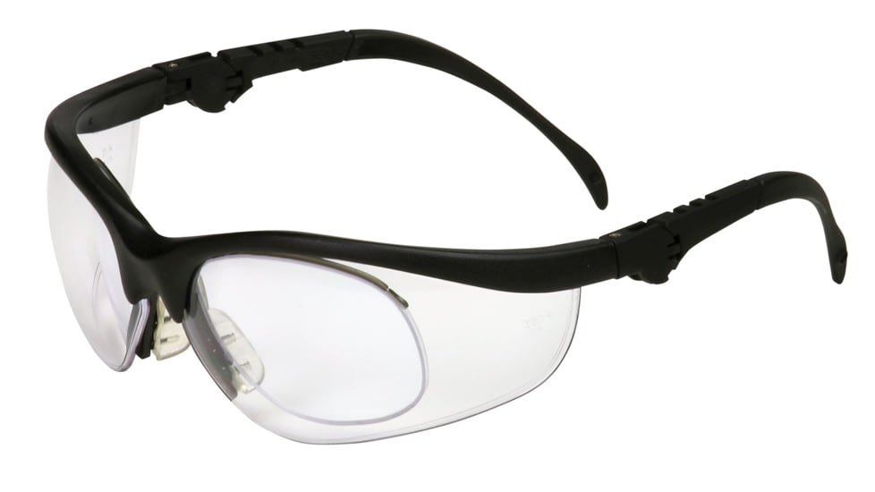 MCR Safety Clear Prescription Inserts, Fits Klondike KD3 Safety Glasses, Polycarbonate Lenses, Clear, One Size, KDRX
