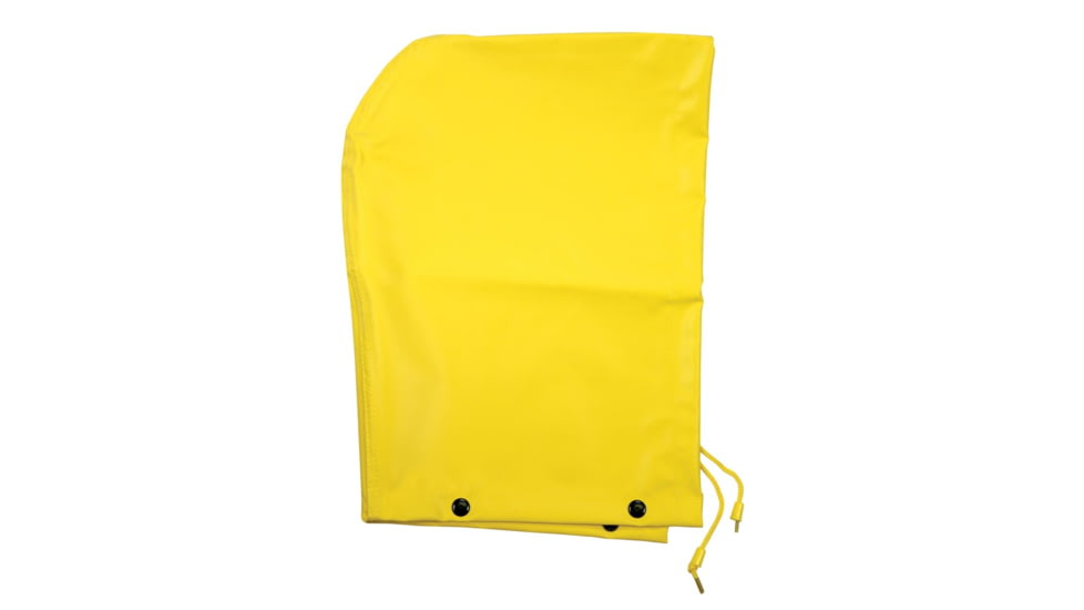 MCR Safety Concord Series Waterproof Rain Hood, .35mm Neoprene/Nylon, Fits 800JN Jacket and 800CN Coat, Yellow, One Size, 800H