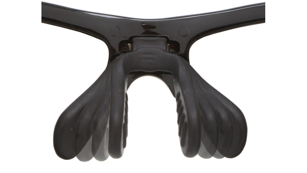 MCR Safety Dominator DM3, Black Frame, Black TPR, Max6 Anti-Fog Lens Coating, Clear, One Size, DM1330PF