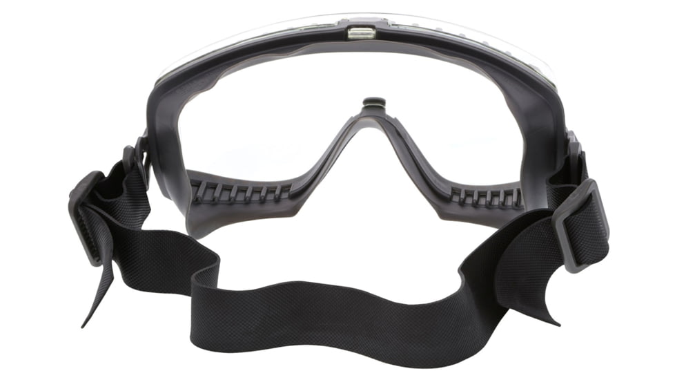 MCR Safety HB3120PF Hydroblast HB3 Safety Goggles, MAX6 Anti-Fog Lens Coating, Adjustable Rubber Head Band, Clear, One Size, HB3120PF
