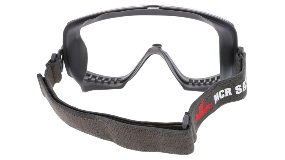 MCR Safety Hydroblast HB3 Safety Goggles, MAX6 Anti-Fog Lens Coating, Adjustable Elastic Head Band, Clear, One Size, HB3110PF