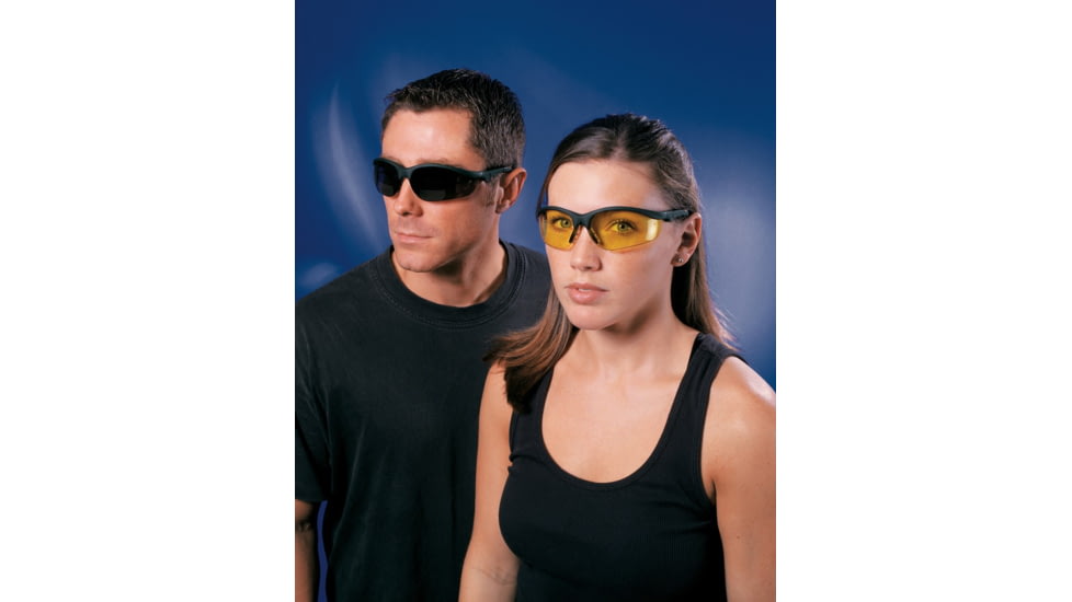 MCR Safety Klondike KD3 Series Bifocal Readers Safety Glasses, 1.0 Diopter Lenses, Soft Clear TPR Nose Piece, Gray, One Size, K3H10G