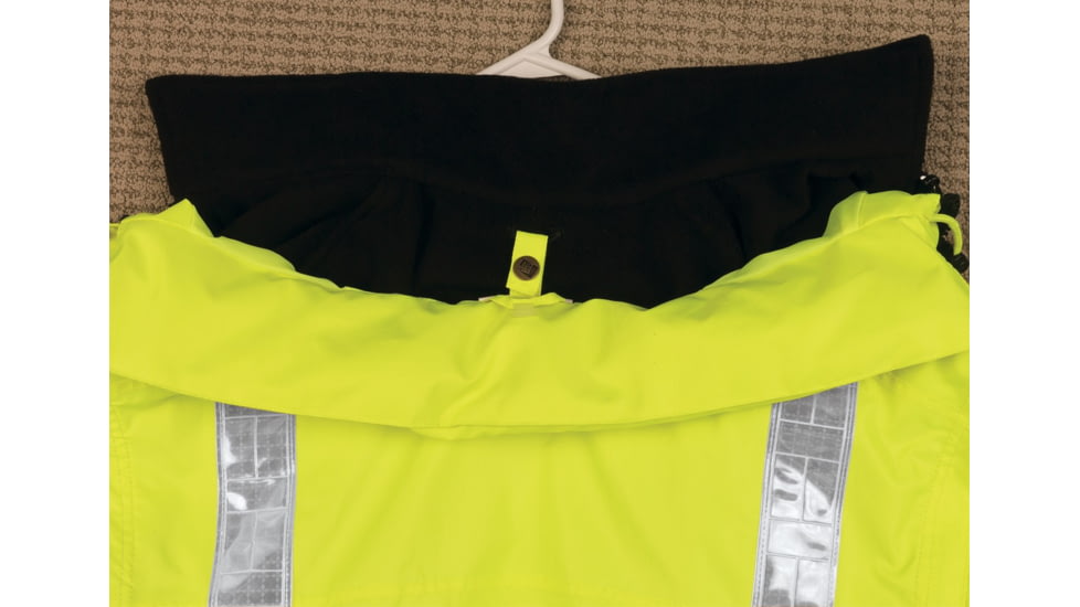 MCR Safety Luminator 4 in 1 Insulated Bomber Jacket, Zip Out Liner, Zip Off Outer Sleeves, Class 3, Fluorescent Lime, XL, BPCL3LXL