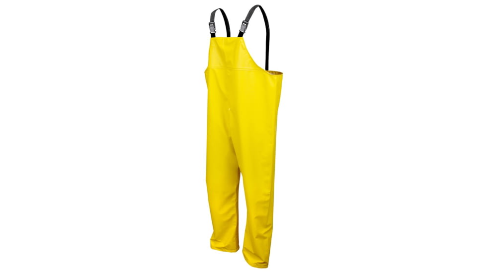 MCR Safety Navigator Series Waterproof Rain Suit, .40mm PU/Cotton Poly Blend Rainwear, Yellow, L, 5182YL