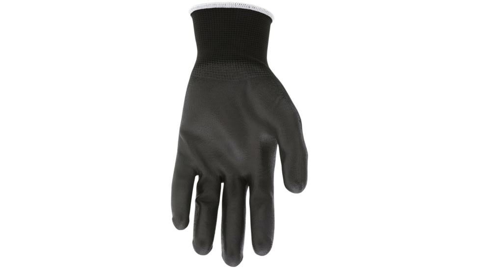 MCR Safety NXG Work Gloves, 13 Gauge Nylon Shell, PU Palm and Fingertips, Black, XX - Large, 9669XXL