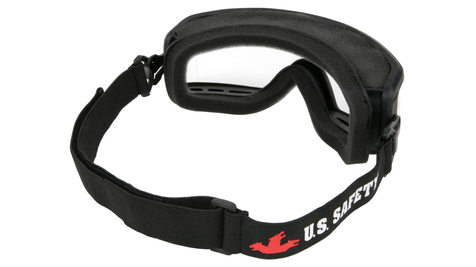 MCR Safety Predator PD2 Safety Goggles, Anti-Fog Lens Coating, Full Foam Lined for Comfort and Breathability, Clear, One Size, PD1210AF