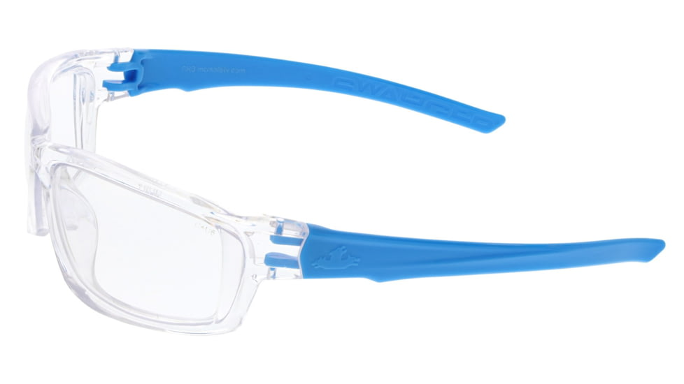MCR Safety Swagger SR3 Safety Glasses, UV-AF Anti-Fog Lenses, Clear, One Size, SR310AF