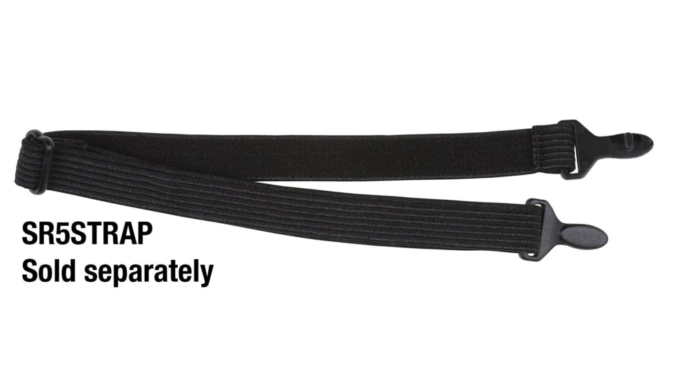 MCR Safety SR522PF Swagger SR5 Series Foam Lined Safety Glasses, MAX6 Anti-Fog Lenses, Spoggle Strap Slot on Temples, Gray, One Size, SR522PF