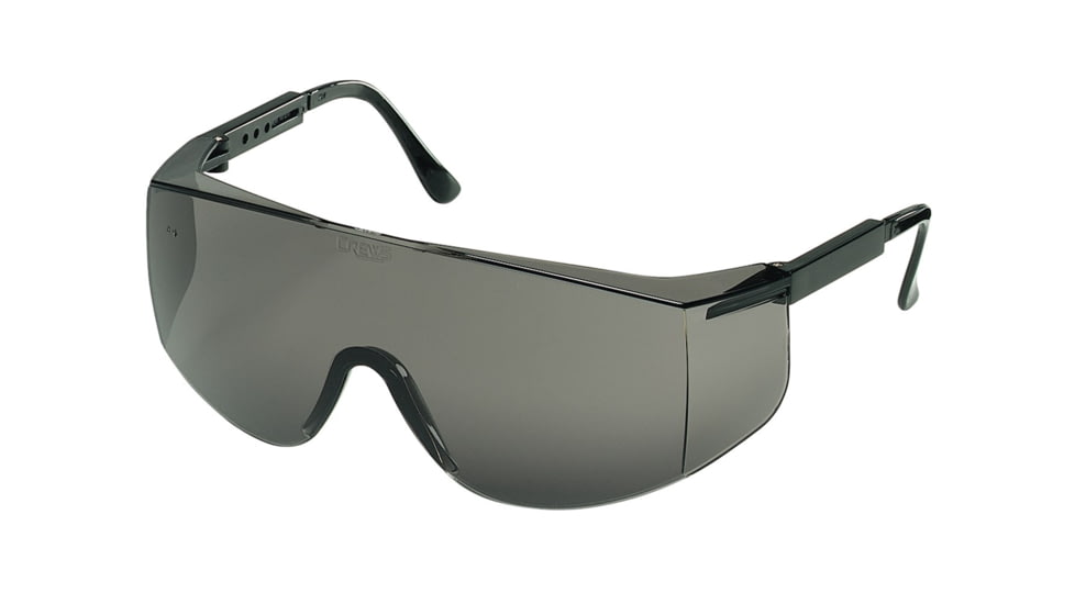 MCR Safety TC1 Series Safety Glasses, Generous Wrap Around Lens Coverage, Gray, One Size, TC112