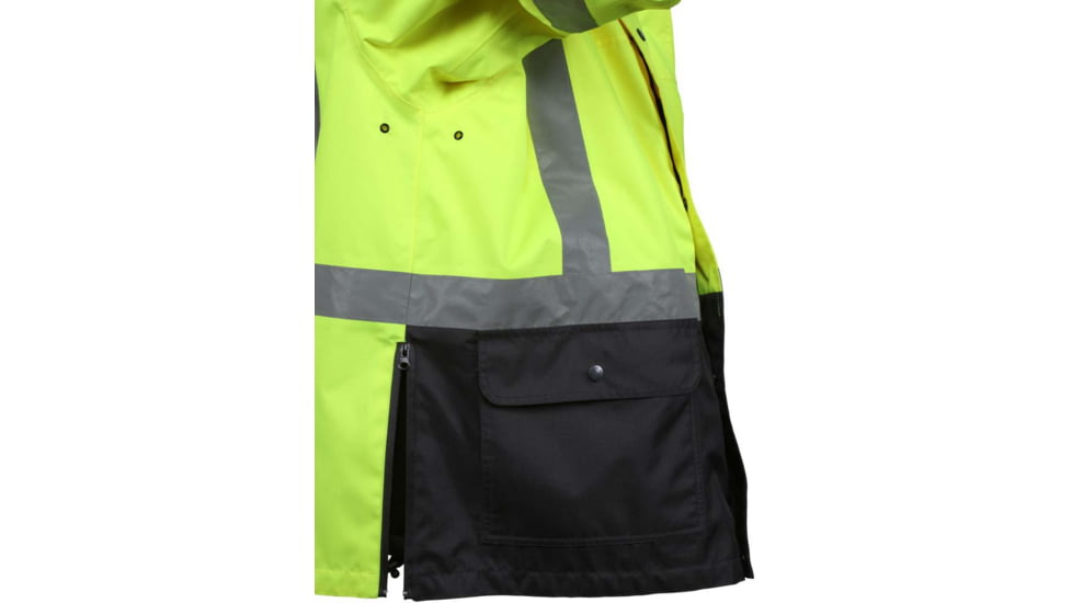 MCR Safety Vortex, 3-in-1 Jacket, Lime, Class 3 - VT238JHXL