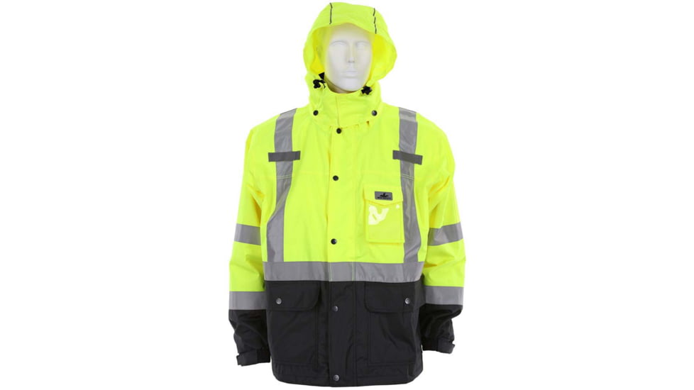 MCR Safety Vortex, 3-in-1 Jacket, Lime, Class 3 - VT238JHXL