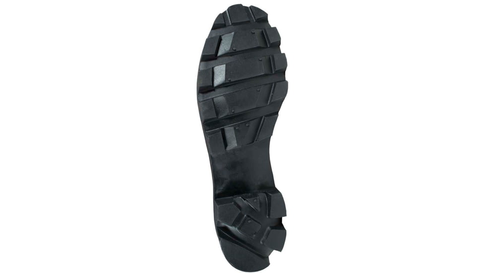 McRae Footwear All-Leather Vulcanized Combat Boot w/ Panama Outsole - Mens, Black, 10.5, 6189-10.5