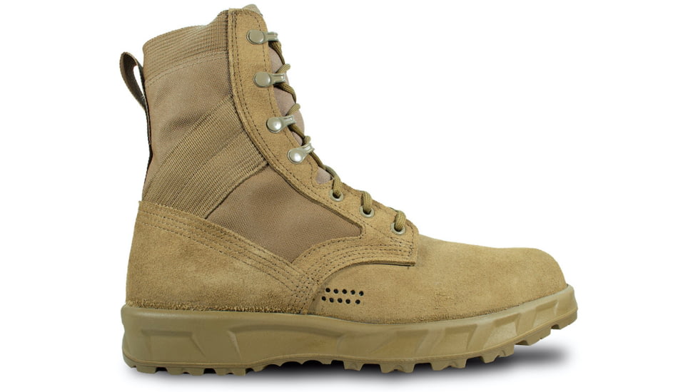 McRae Footwear Coyote Ultra Light Steel Toe w/ Vibram P439R, Coyote, 5, Wide, 8389-5W