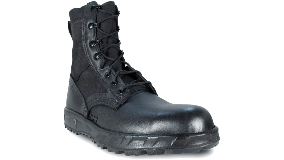 McRae Footwear T2 Ultra Light Hot Weather Combat Boot-Black w/ Vibram P439R, Black, 11, Wide, 9301-11W