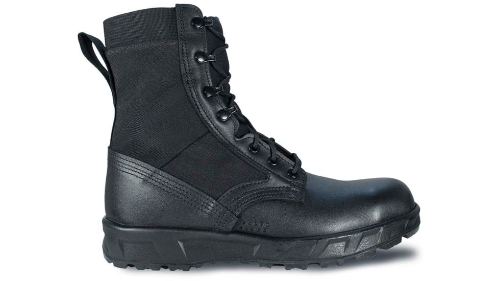 McRae Footwear T2 Ultra Light Hot Weather Combat Boot-Black w/ Vibram P439R, Black, 11, Wide, 9301-11W