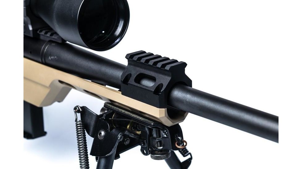 MDT NV Hood for LSS Chassis, For standard contour barrels only, Black 102223-BLK