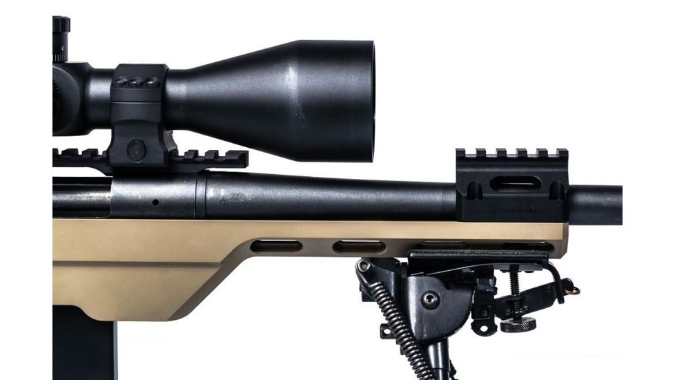 MDT NV Hood for LSS Chassis, For standard contour barrels only, Black 102223-BLK