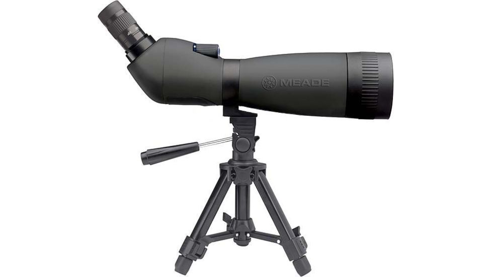 Meade 20x-60x Redtail 77mm Waterproof Spotting Scope w/ Tripod, Soft &amp; Hard Case - 81002