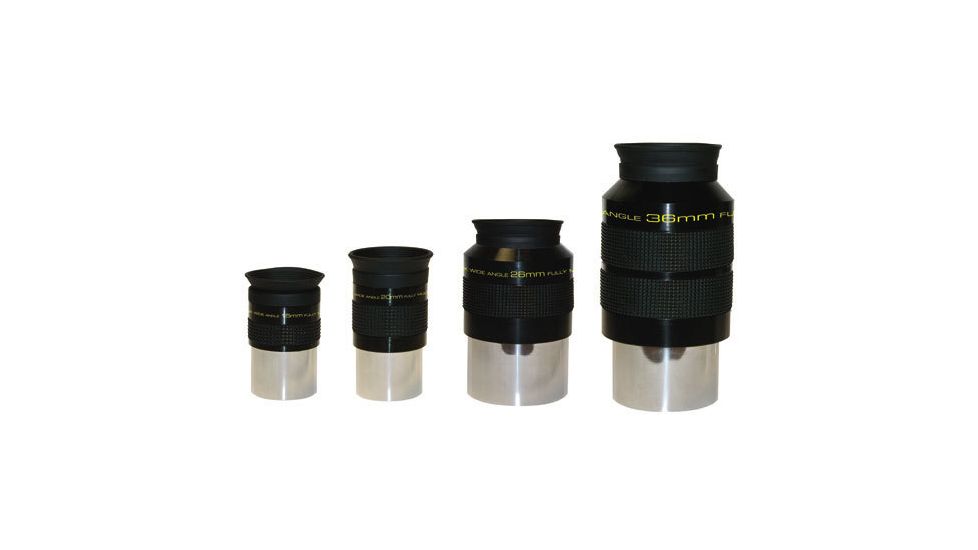 Meade Series 4000 QX Wide Angle Eyepieces 1.25'' and 2'' Barrel Size, Fully Multi Coated