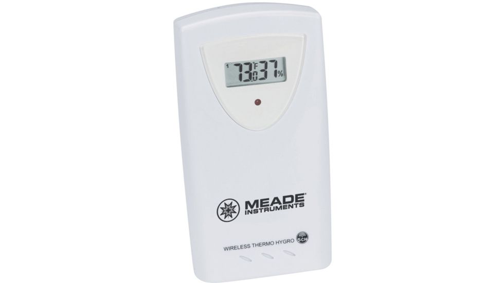 Meade Wireless Long Range Remote Temperature Sensor with LCD Display TS34C-M