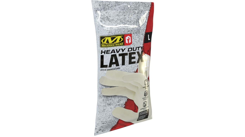 Mechanix Wear 10 PK Nitrile 6 Mil Gloves - Men's, Ivory, Large, D04-010-010-010