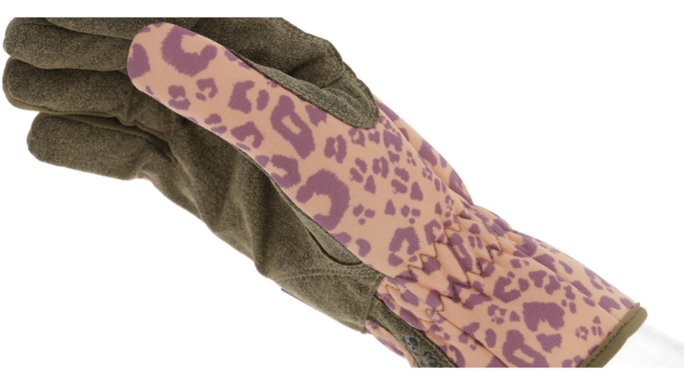 Mechanix Wear Ethel Garden Leopard Gloves - Womens, Orange, Medium, ETH-LP09-520
