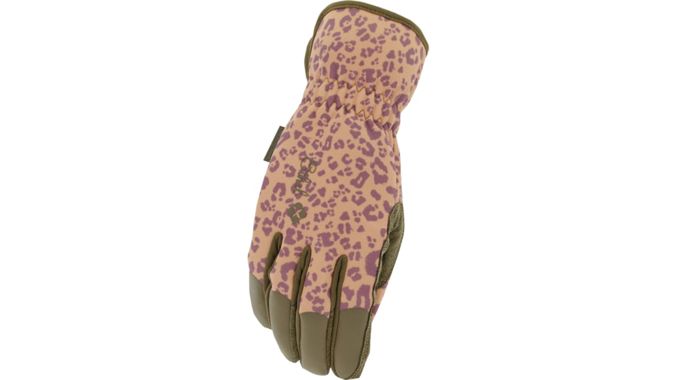 Mechanix Wear Ethel Garden Leopard Gloves - Womens, Orange, Medium, ETH-LP09-520